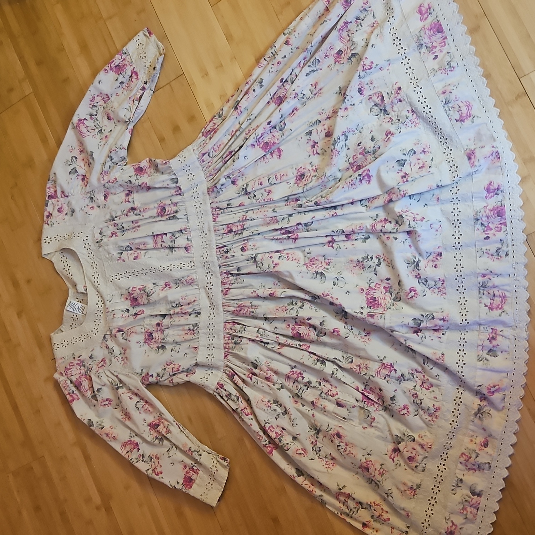 Magnolia Pearl Victorian Rose Cotton Full Gorgeous Gorgeous Dress